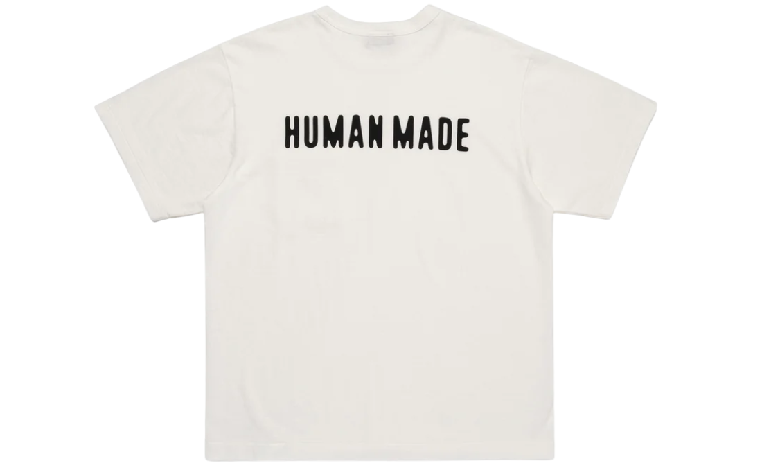 HUMAN MADE POCKET TEE MINI HEART SHIRT WHITE