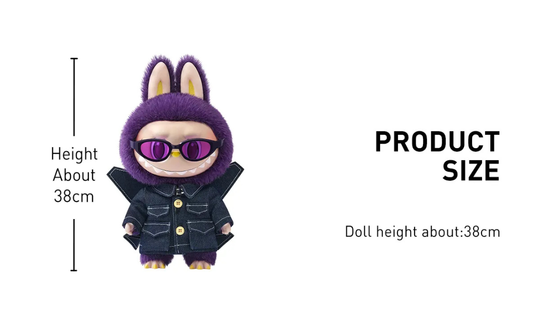LABUBU × PRONOUNCE - WINGS OF FANTASY Vinyl Plush Doll LABUBU × PRONOUNCE - WINGS OF FANTASY Vinyl Plush Doll
