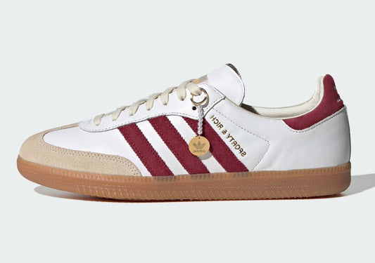 Sporty & Rich x adidas Samba OG Red Stripes