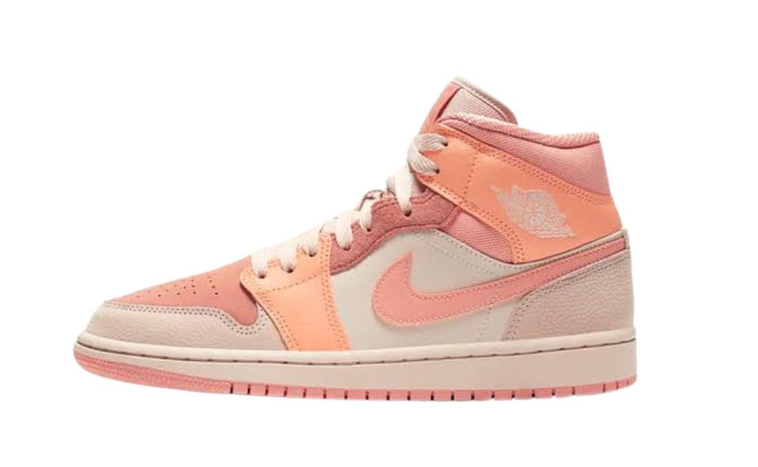 Air Jordan 1 Mid Apricot Orange