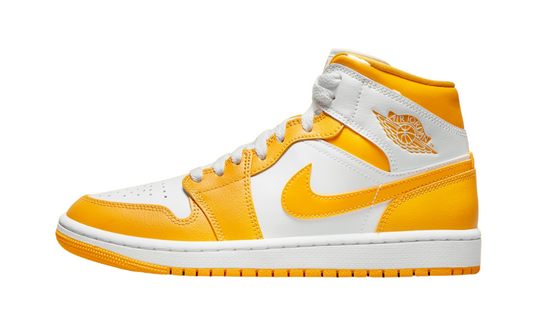 Air Jordan 1 Mid White and Yellow (W)