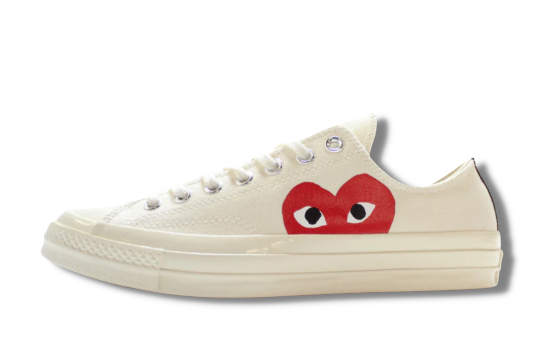 Converse Chuck Taylor All-Star 70 High Comme des Garcons PLAY White